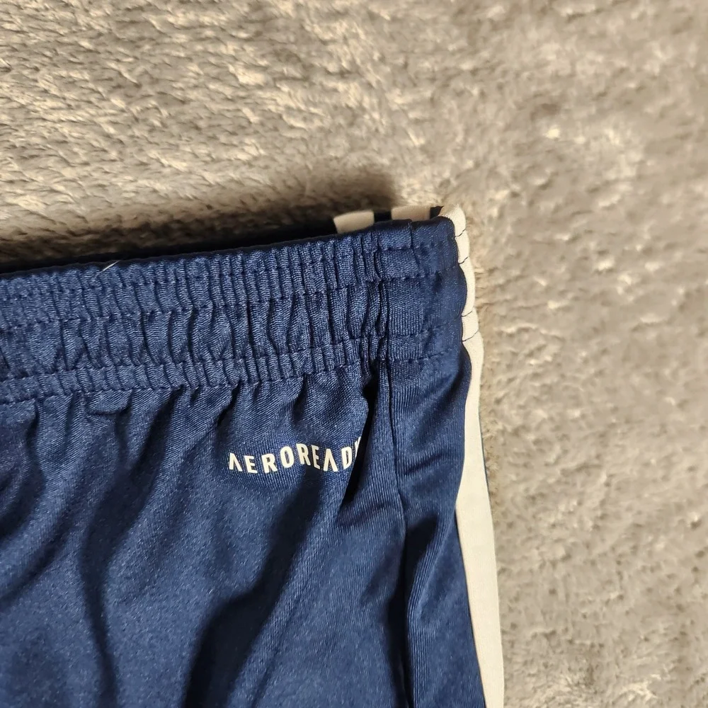 Adidas Shorts Mens Medium Squadra 21 Navy Blue Aeroready Primegreen GN5775 EUC